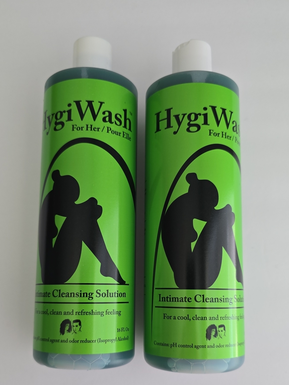 2 Pack Intimate Cleansing Solution - Green 32 Fl Oz Total
